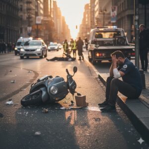 repartirdores de paqueteria accidentes viales